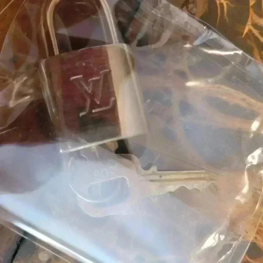 🔥🔥LOW START🔥🔥LOUIS VUITTON SILVER LOCK AND KEY - Picture 9 of 12